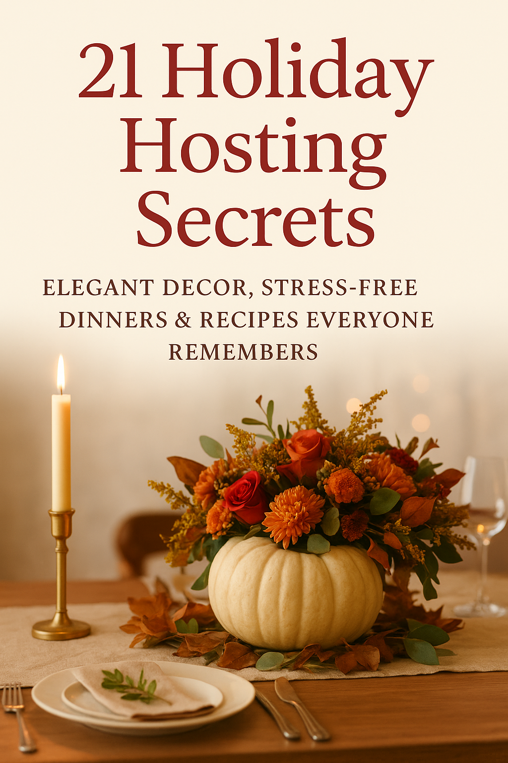 If holiday hosting feels stressful, this is your shortcut to effortless, elegant celebrations with easy Christmas & Thanksgiving dinner recipes.